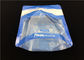 3 Mil Stand Up Poly Bags , LDPE Stand Up Zipper Pouch Bags